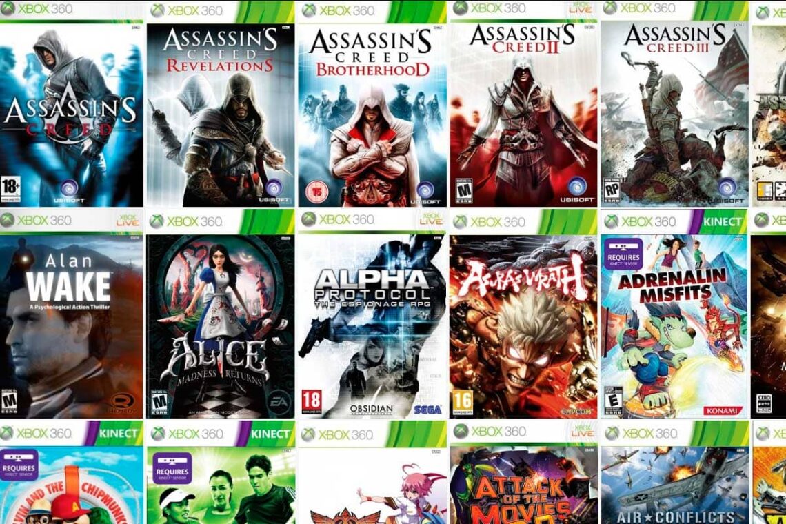 Список лучших игр на Xbox 360